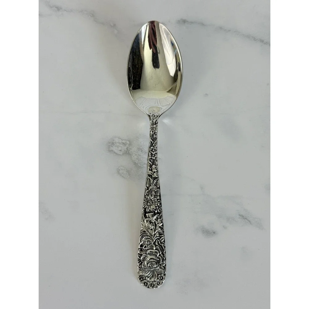 Godinger Olde Bouquet Silver Plate Stemware 6 1/2